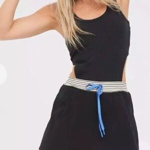 Aerie Ribbed Cut Out Dress Size M